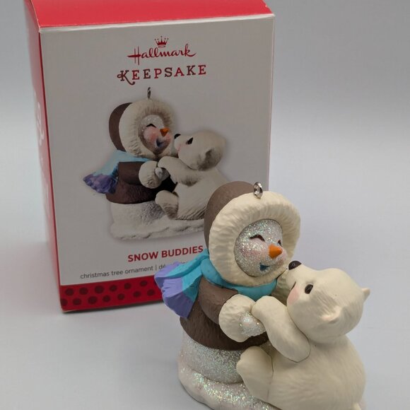 Hallmark Keepsake Snow Buddies 2013 -- 16th in the Snow Buddies Series Ornament - Picture 2 of 10